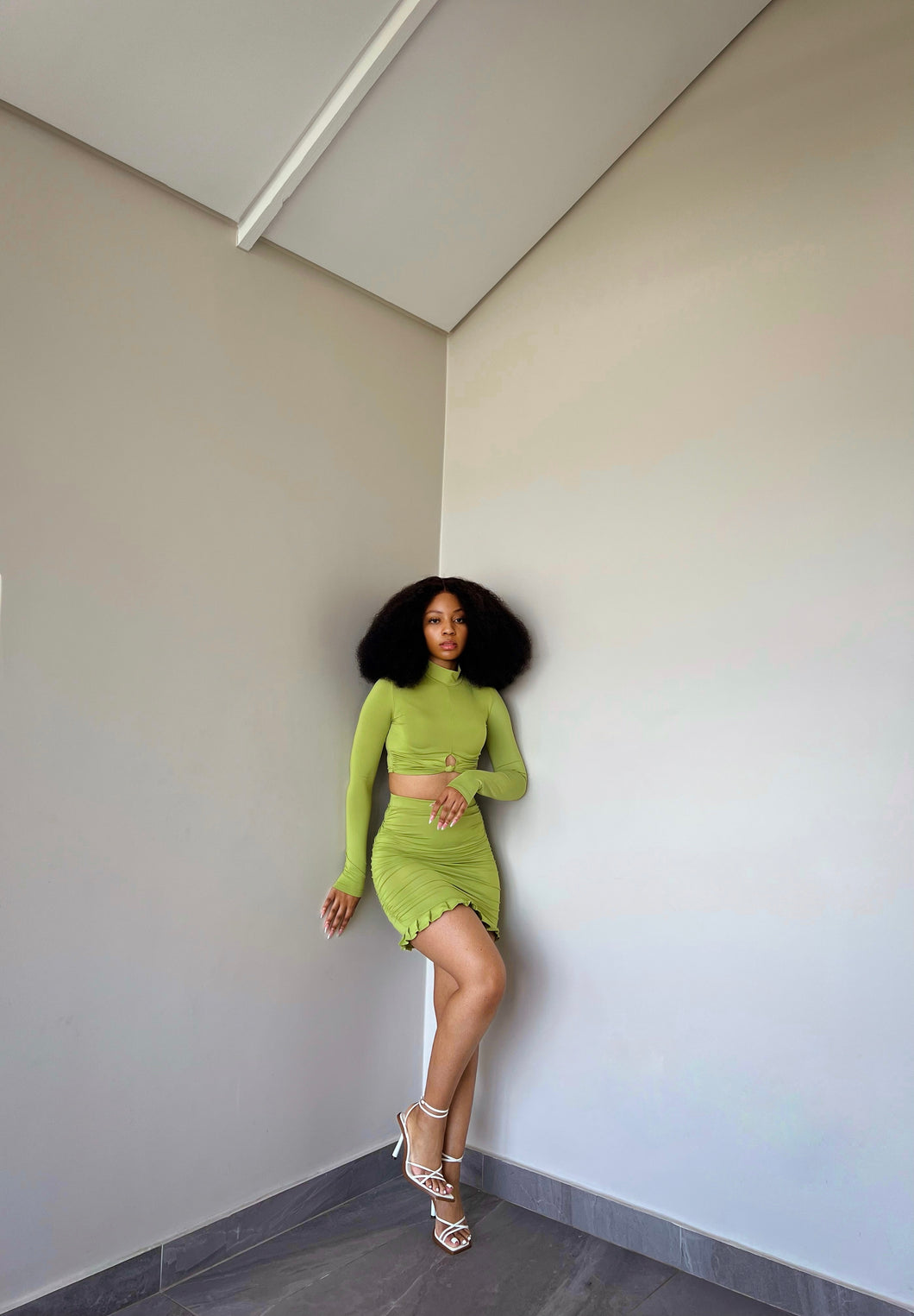 Green Mini two piece
