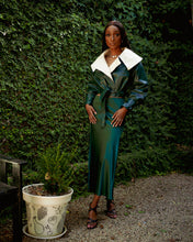 Load image into Gallery viewer, Satin long straight skirt
