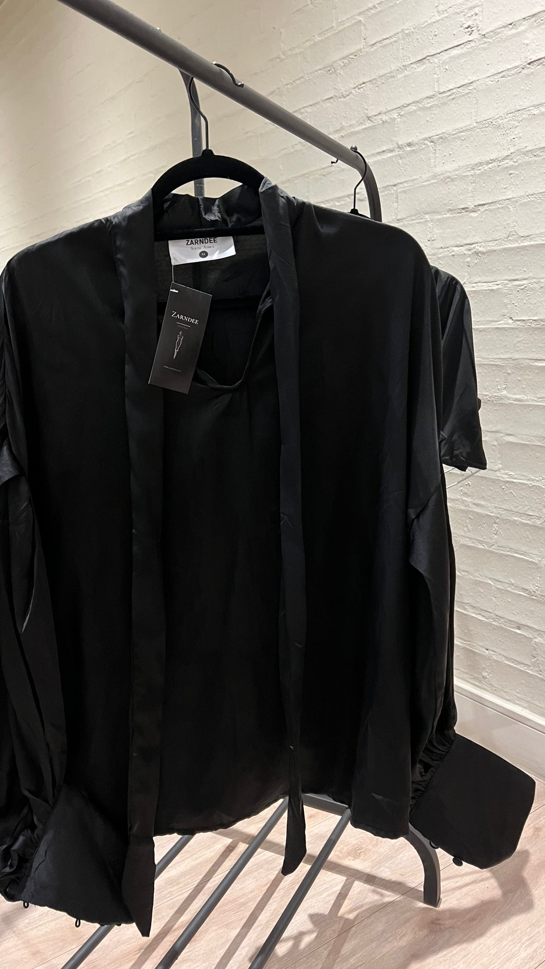 Black silky Blouse